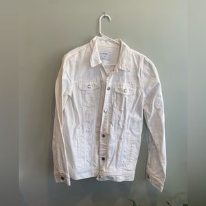 White Jean Jacket